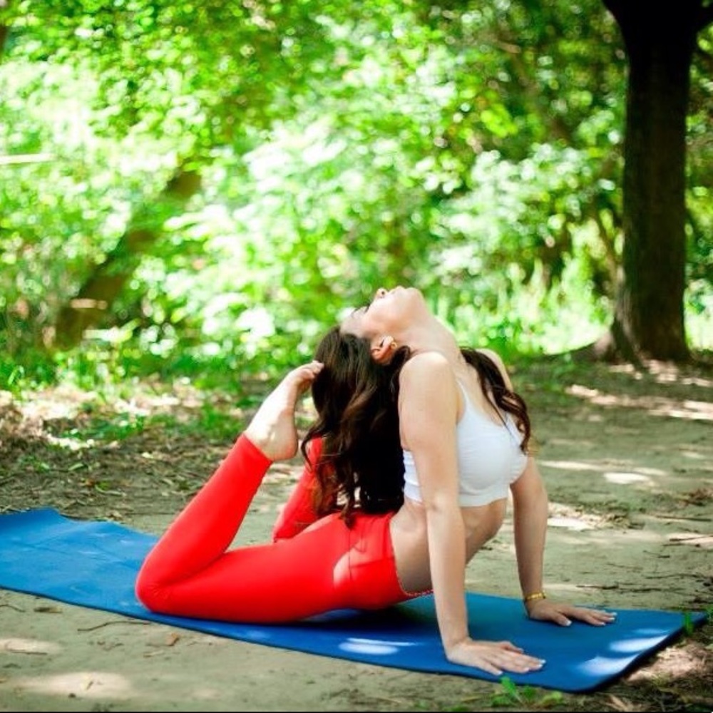 Red Lululemon Pants